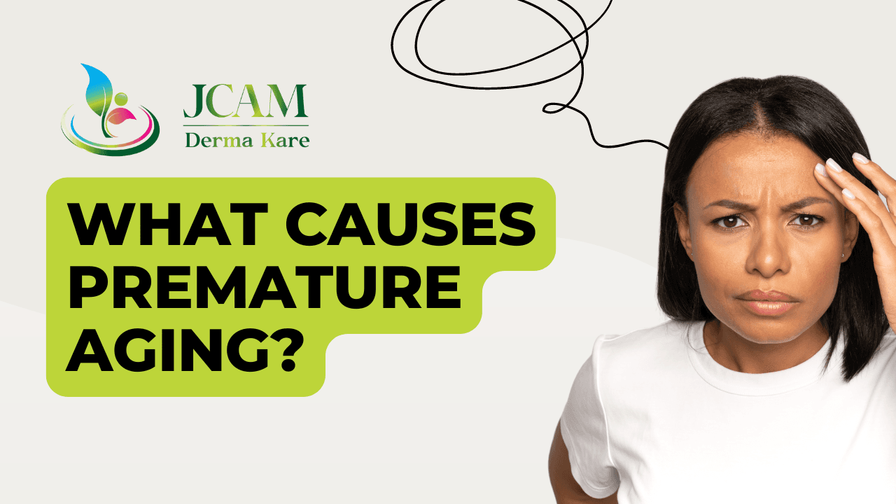 WHAT CAUSES PREMATURE AGING? blog image